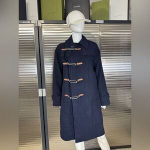 RALPH LAUREN Purple Label Fintona Wool Toggle Buckle Coat Size 4